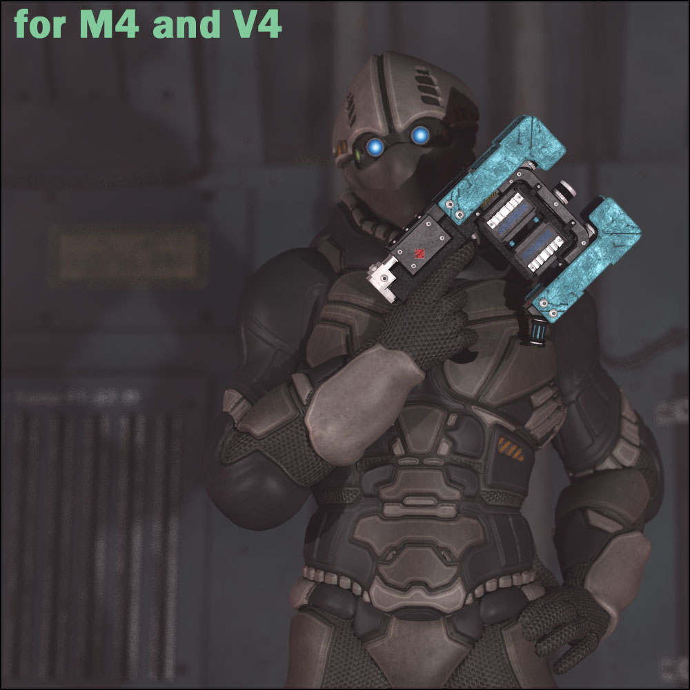 PlasmaGun for V4 and M4 by N/A
