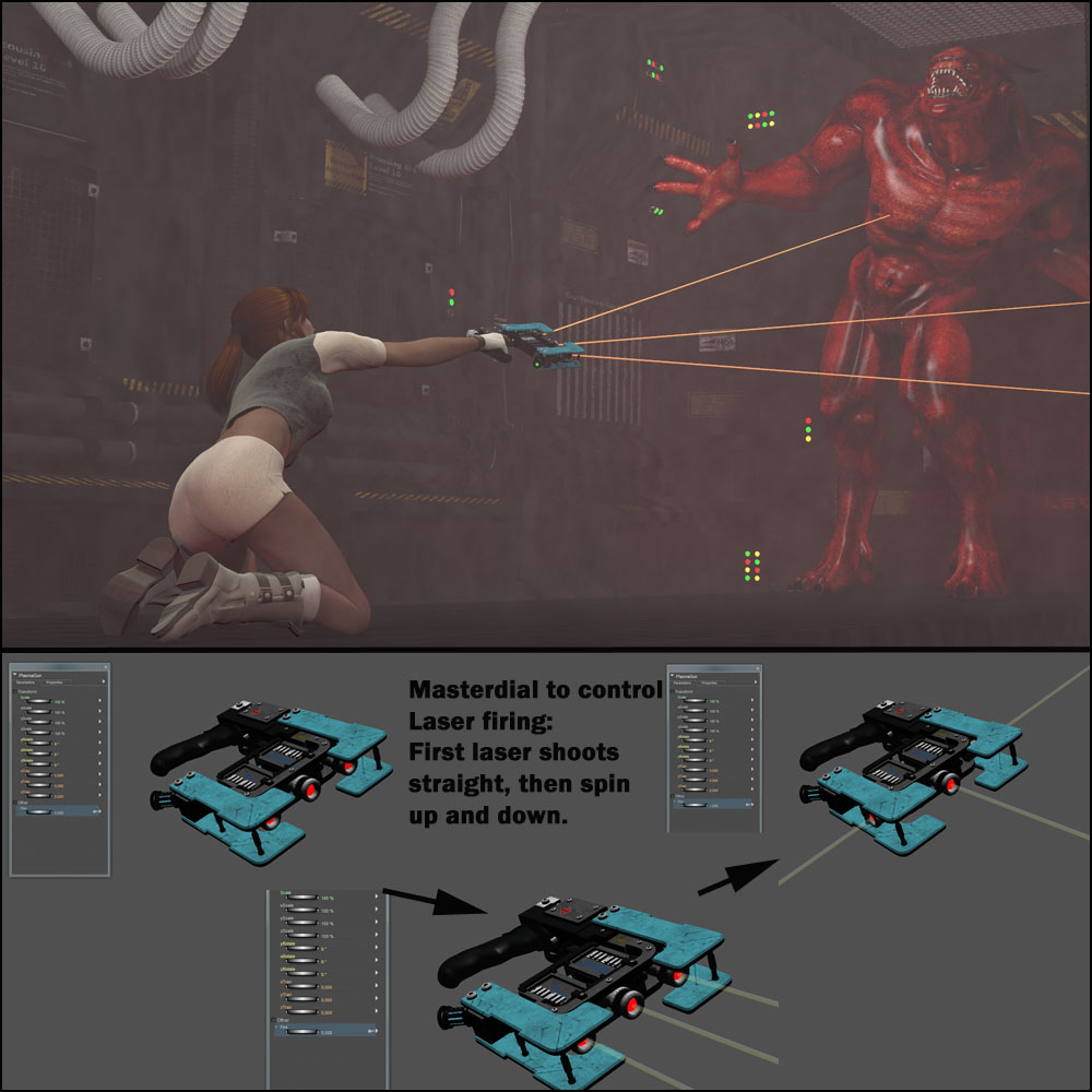 PlasmaGun for V4 and M4 by N/A
