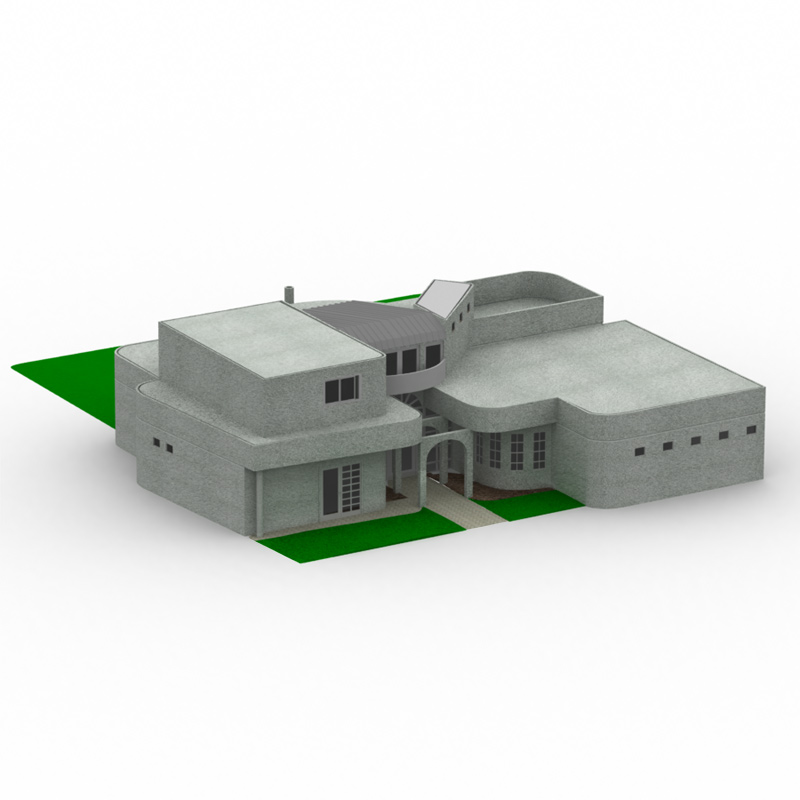 One and a Half Story Home (for Lightwave) by N/A