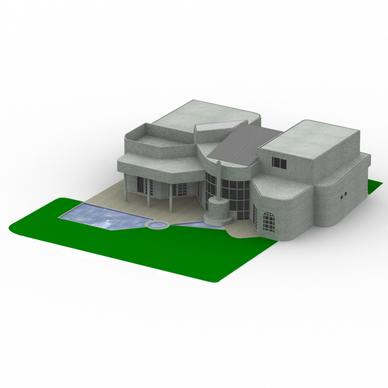 One and a Half Story Home (for Lightwave) by N/A