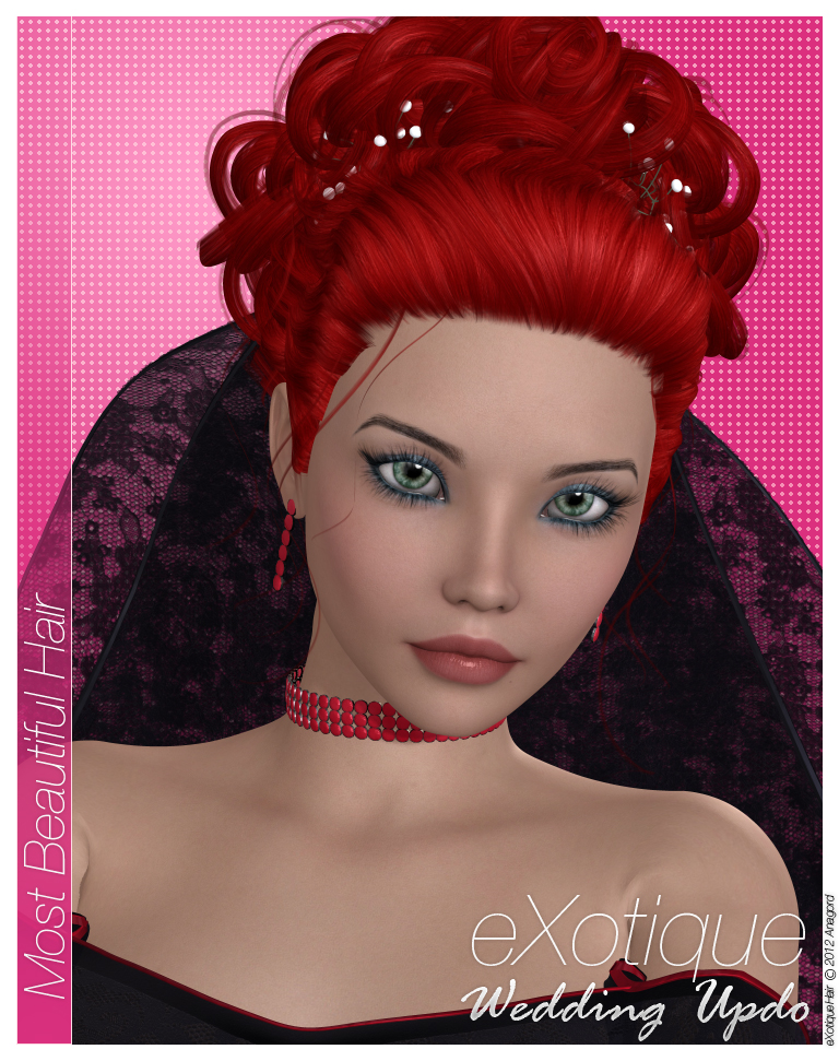 eXotique Wedding Updo by N/A