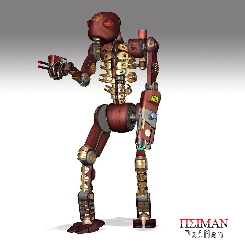 PsiMan Robot Man by N/A
