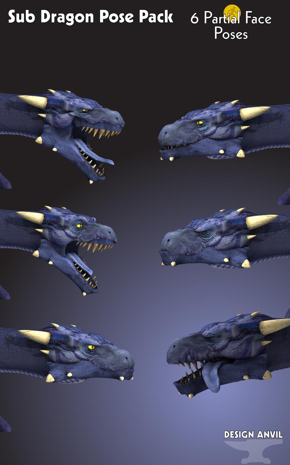 DA Subdragon Pose Pack - Poser edition by N/A