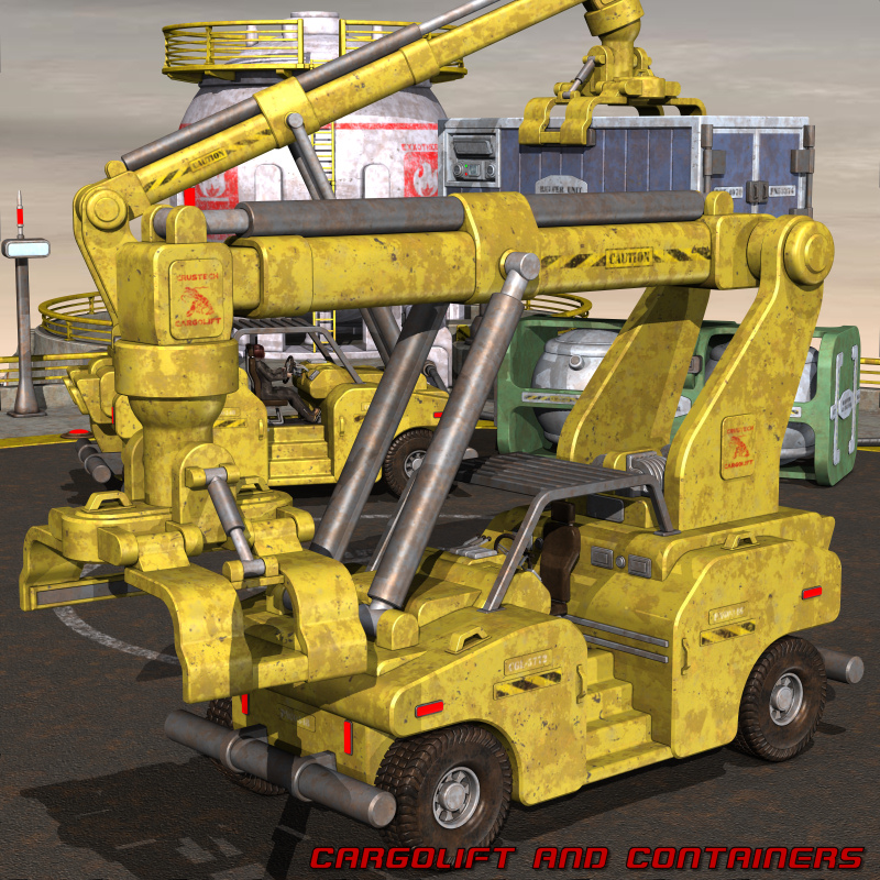 CargoLift And Containers by N/A