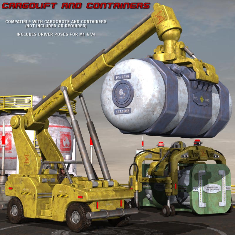 CargoLift And Containers by N/A