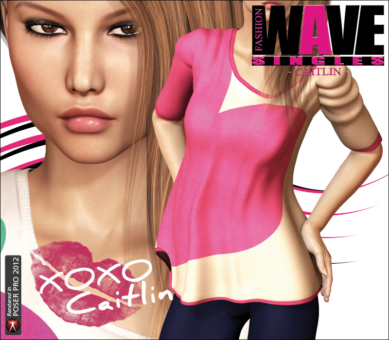 FASHIONWAVE Singles: Caitlin V4/A4/G4 by N/A
