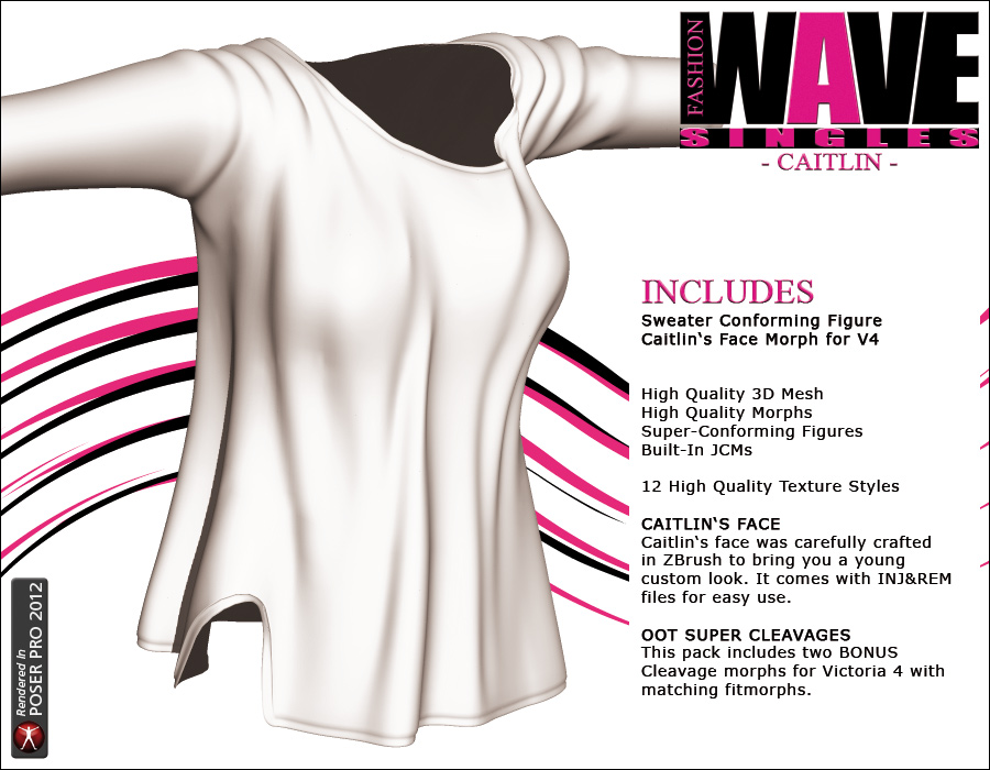 FASHIONWAVE Singles: Caitlin V4/A4/G4 by N/A
