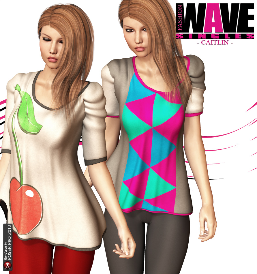 FASHIONWAVE Singles: Caitlin V4/A4/G4 by N/A