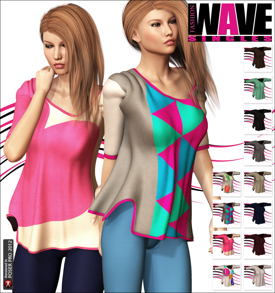 FASHIONWAVE Singles: Caitlin V4/A4/G4 by N/A