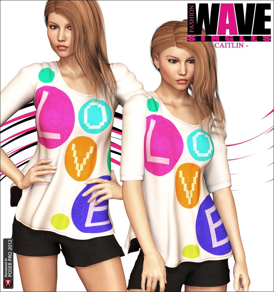 FASHIONWAVE Singles: Caitlin V4/A4/G4 by N/A