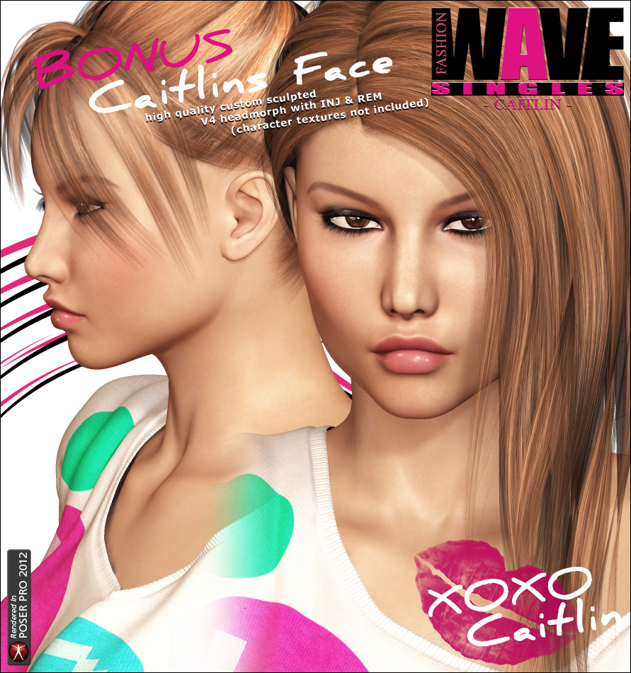 FASHIONWAVE Singles: Caitlin V4/A4/G4 by N/A