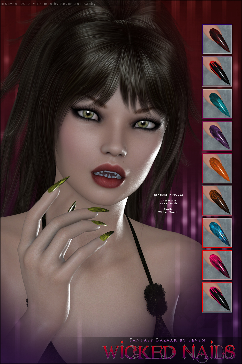 SV7 Fantasy Bazaar - Wicked  Nails by N/A