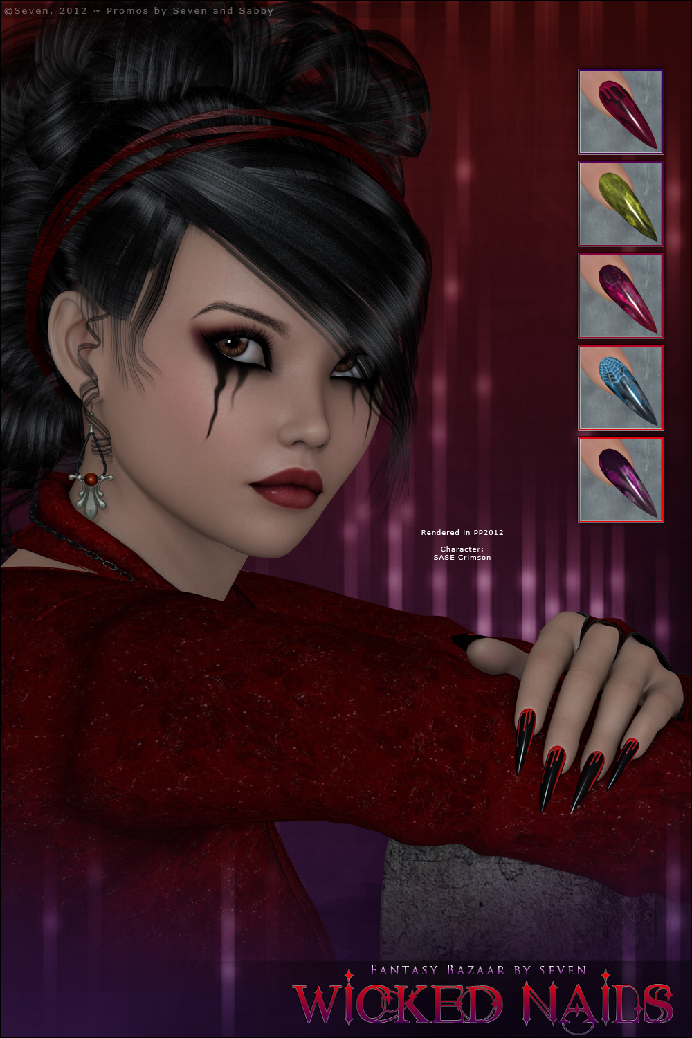 SV7 Fantasy Bazaar - Wicked  Nails by N/A