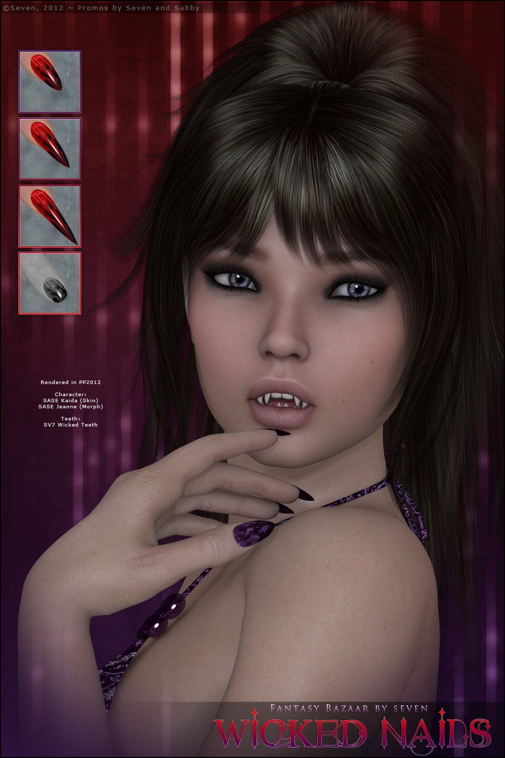 SV7 Fantasy Bazaar - Wicked  Nails by N/A