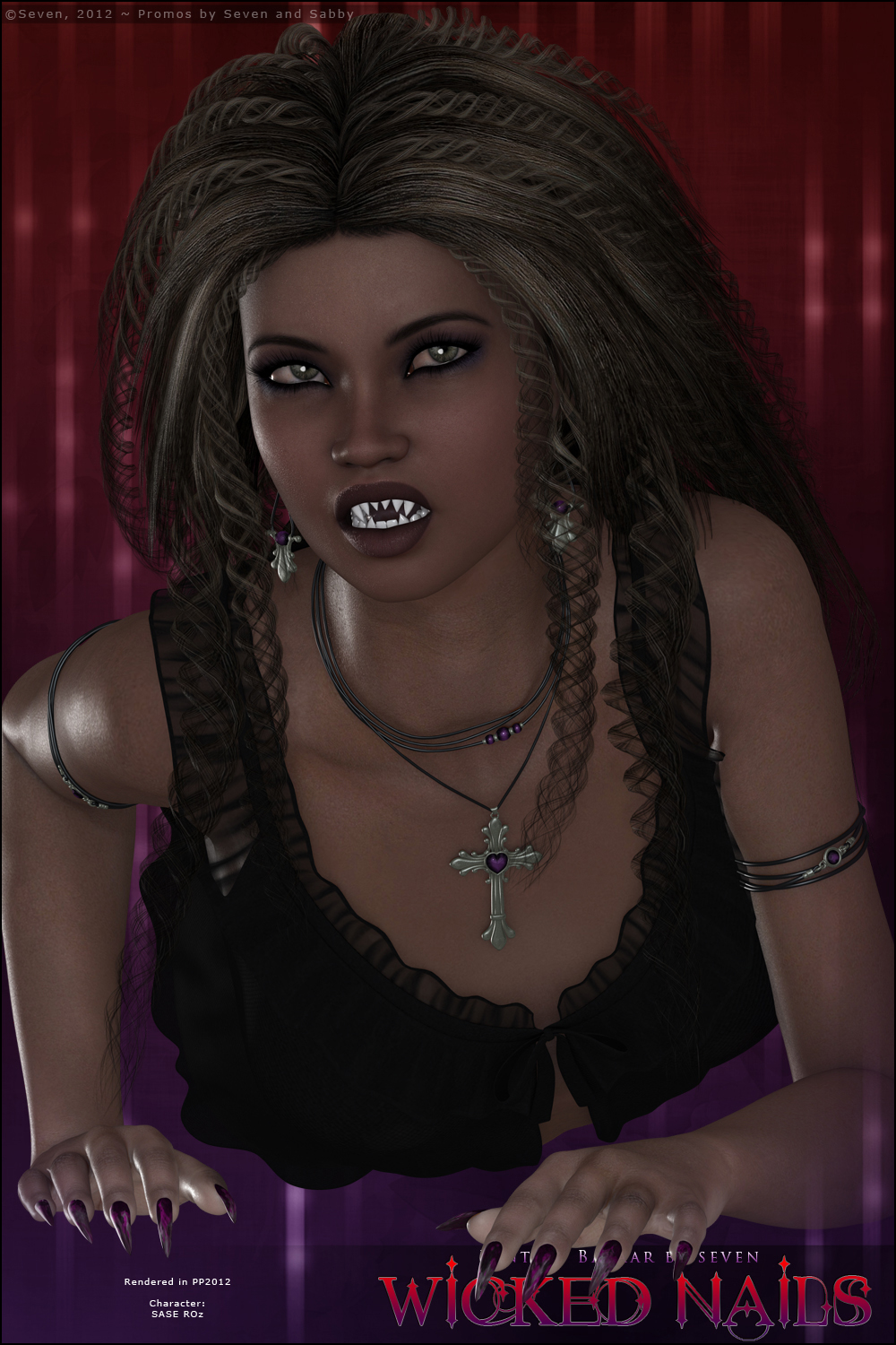 SV7 Fantasy Bazaar - Wicked  Nails by N/A