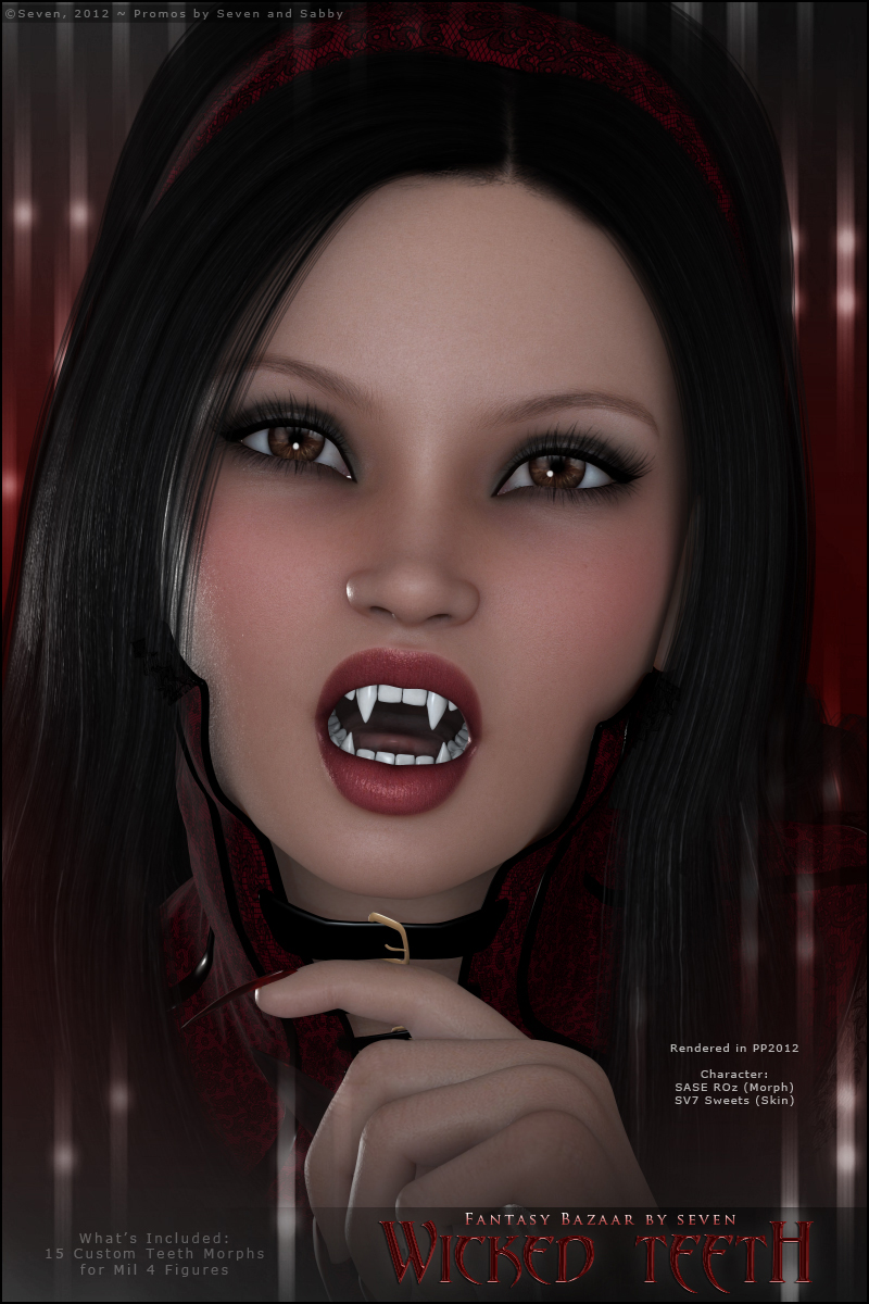 SV7 Fantasy Bazaar - Wicked  Teeth by N/A