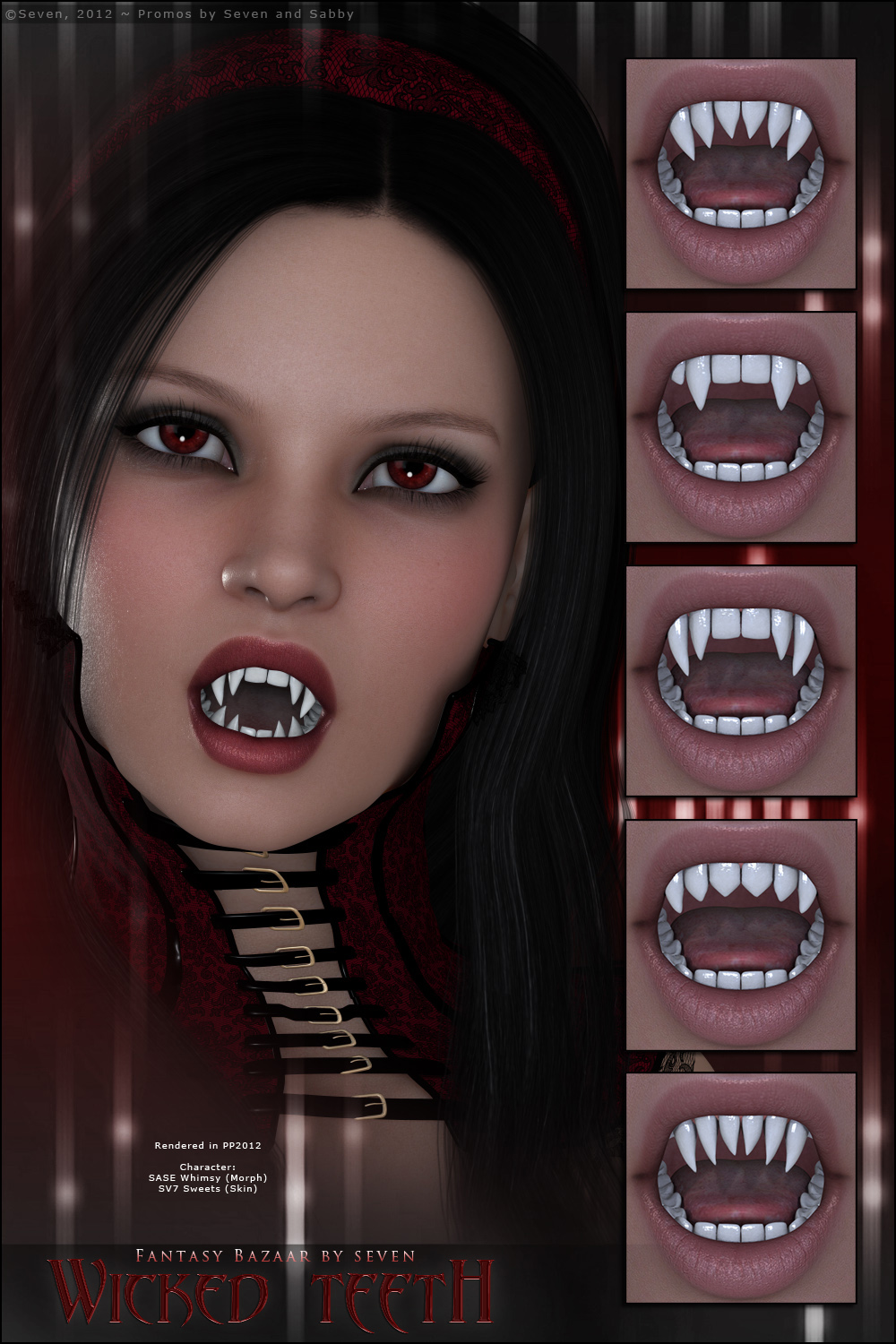 SV7 Fantasy Bazaar - Wicked  Teeth by N/A