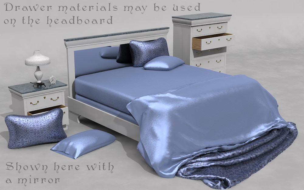 Furniture Set One, Bed by N/A