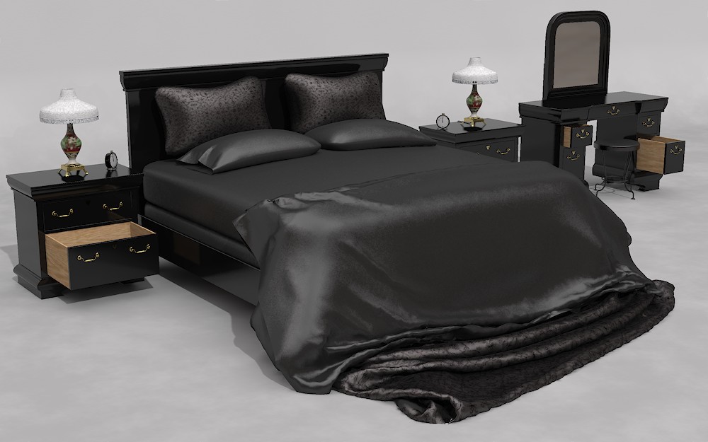 Furniture Set One, Bed by N/A