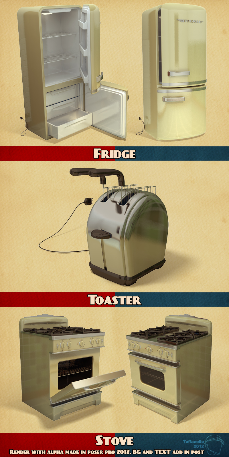Kit Vintage Kitchen by N/A