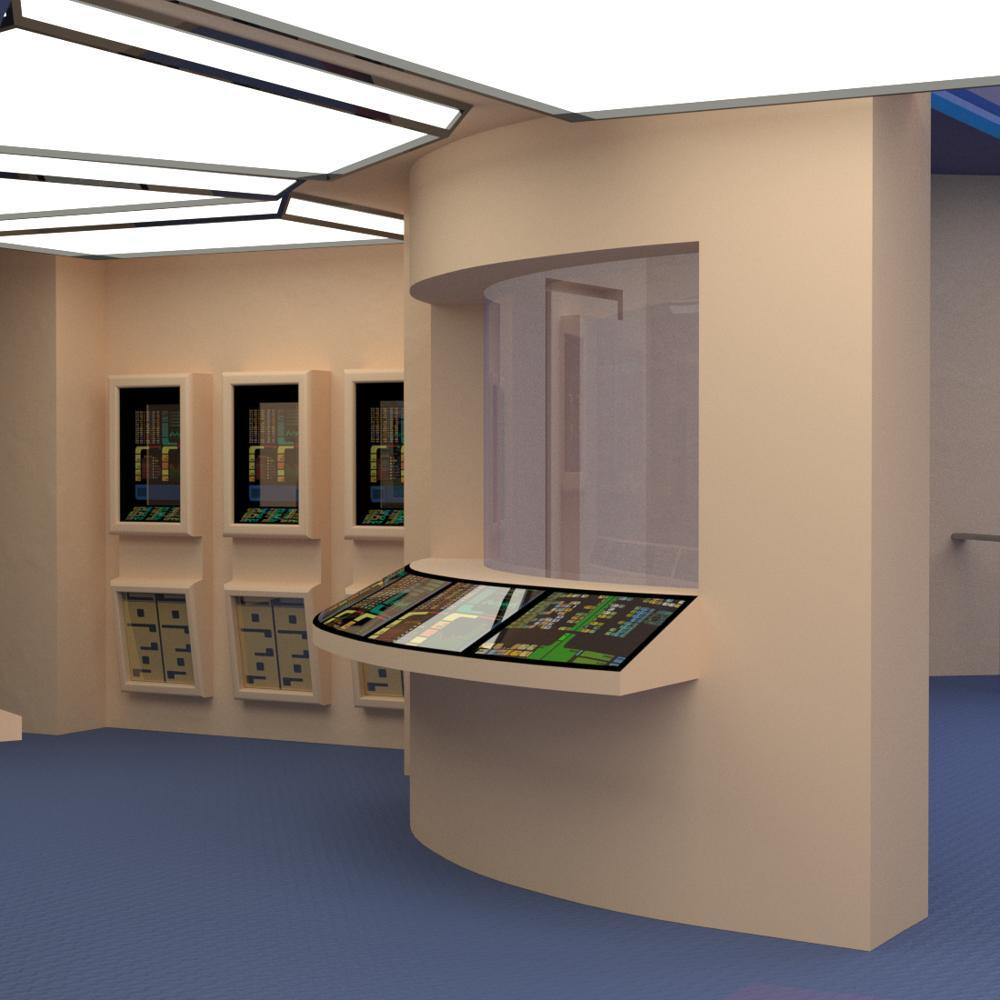 Starship Engineering Room 2 (for Poser) by N/A