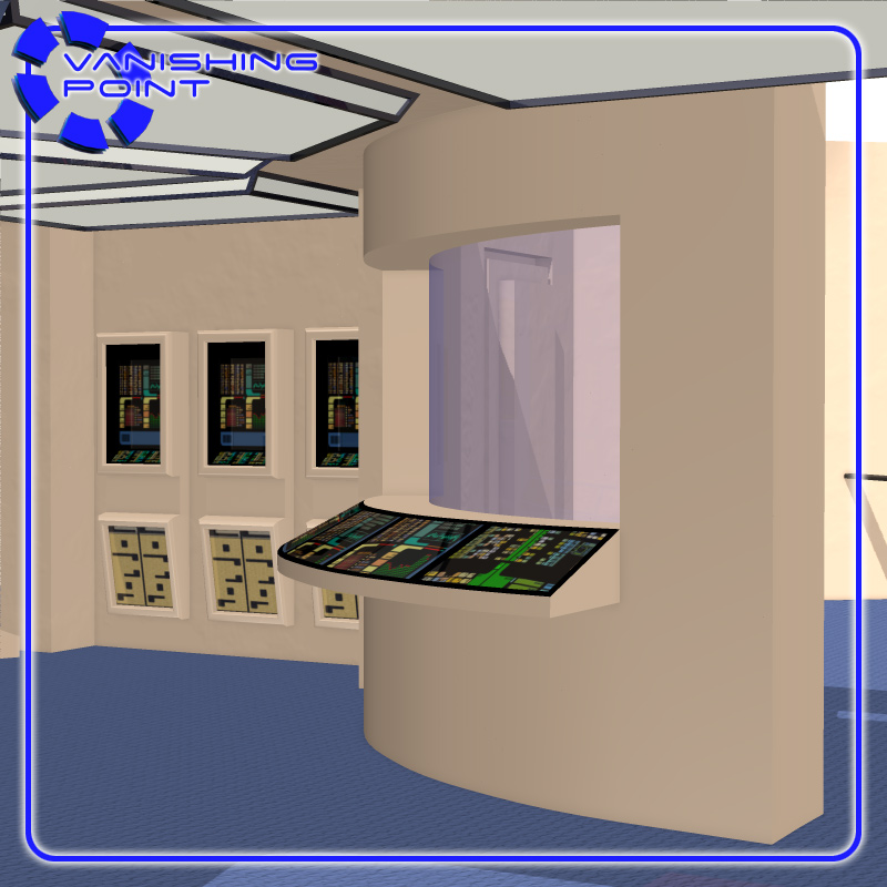 Starship Engineering Room 2 (for Poser) by N/A