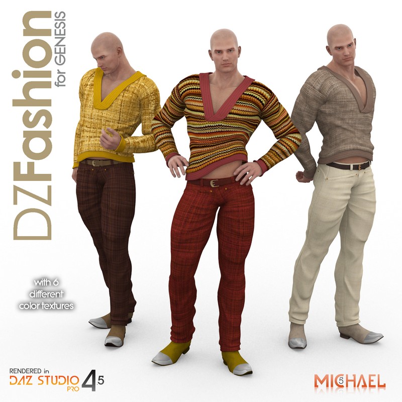 DZ Fashion Set 8 for Genesis by N/A