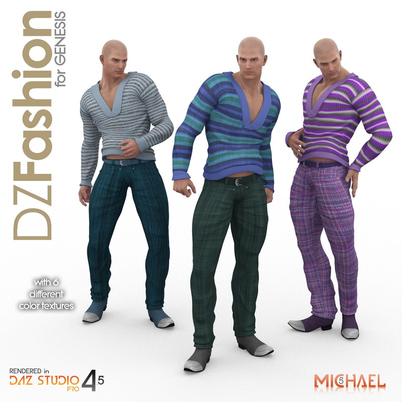 DZ Fashion Set 8 for Genesis by N/A