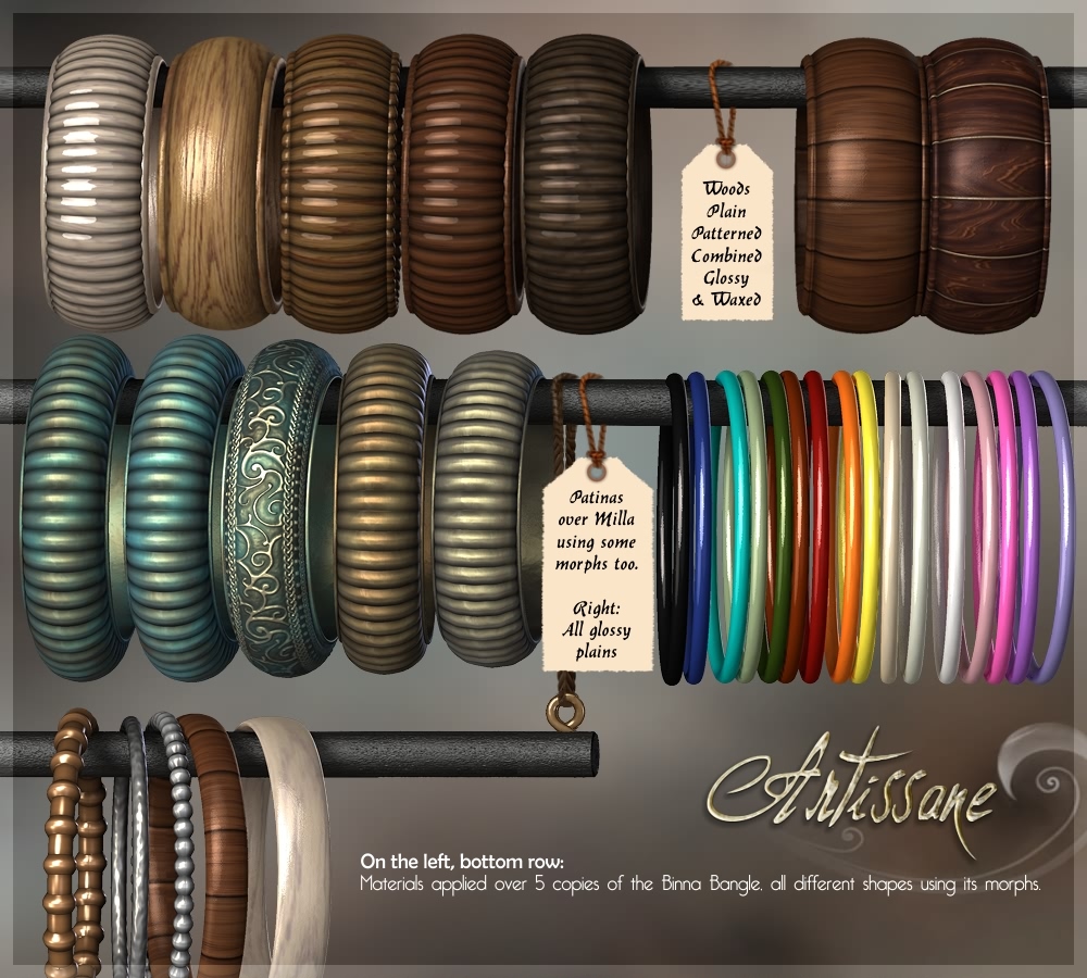 Artissane Bangles by N/A