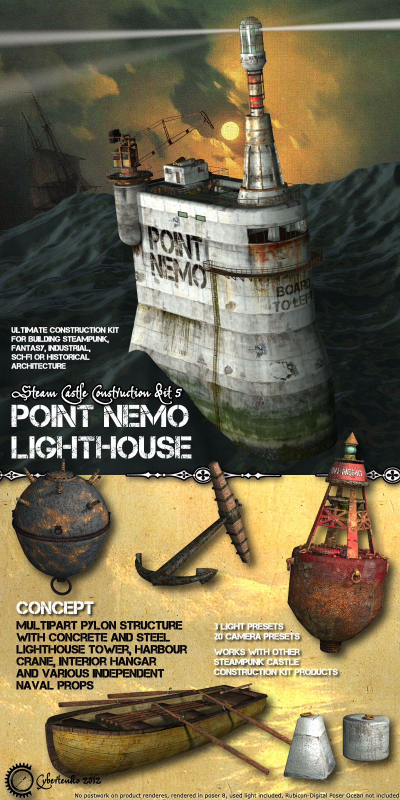 Point Nemo Lighthouse by N/A