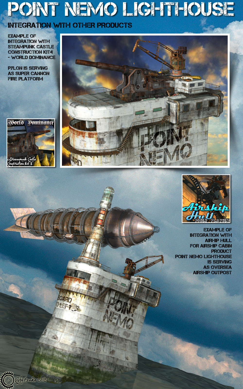 Point Nemo Lighthouse by N/A