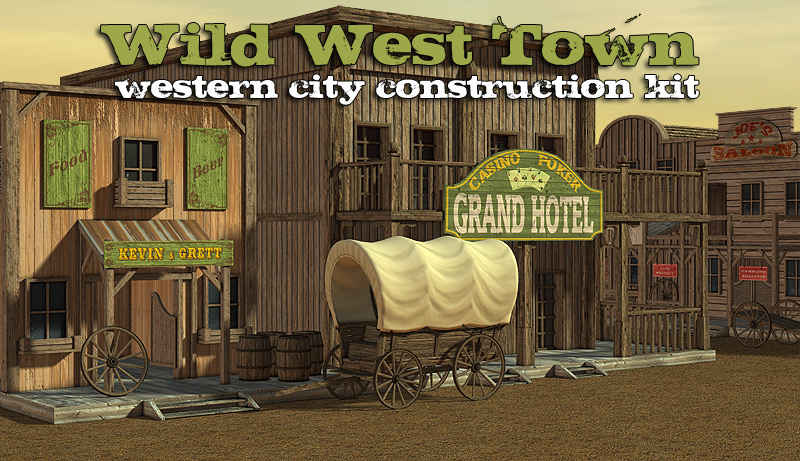 Wild West Town by N/A