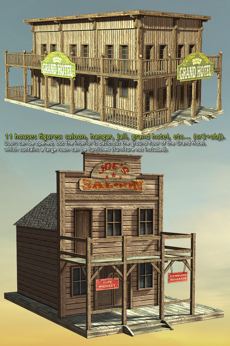 Wild West Town by N/A