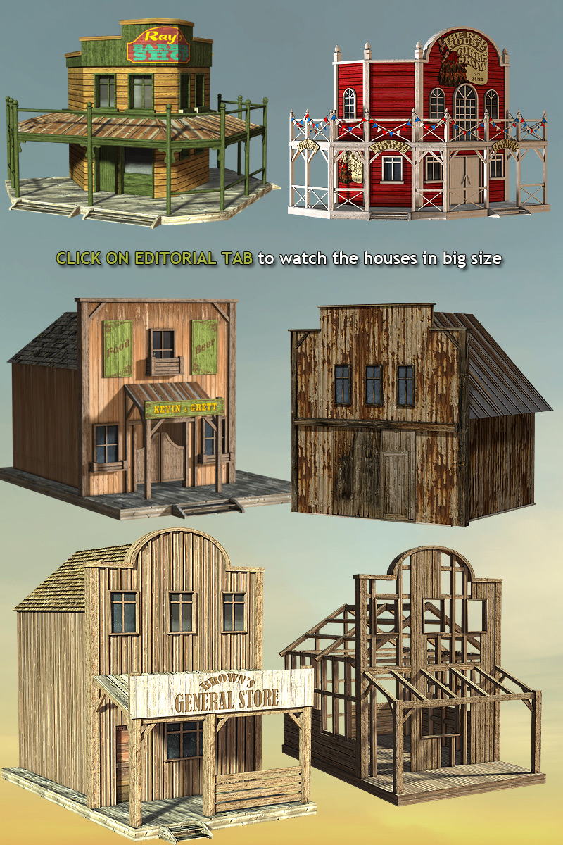 Wild West Town by N/A