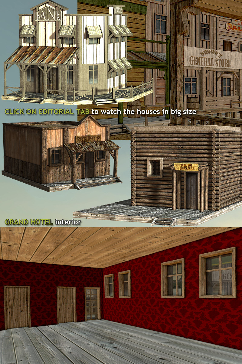 Wild West Town by N/A