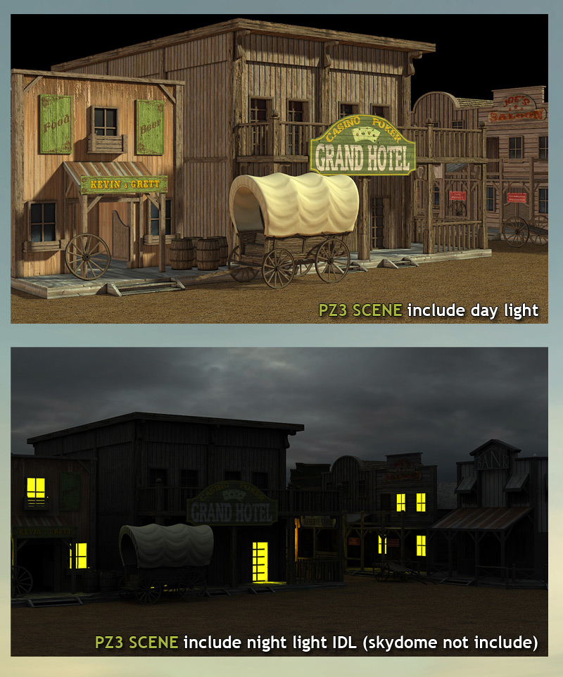 Wild West Town by N/A