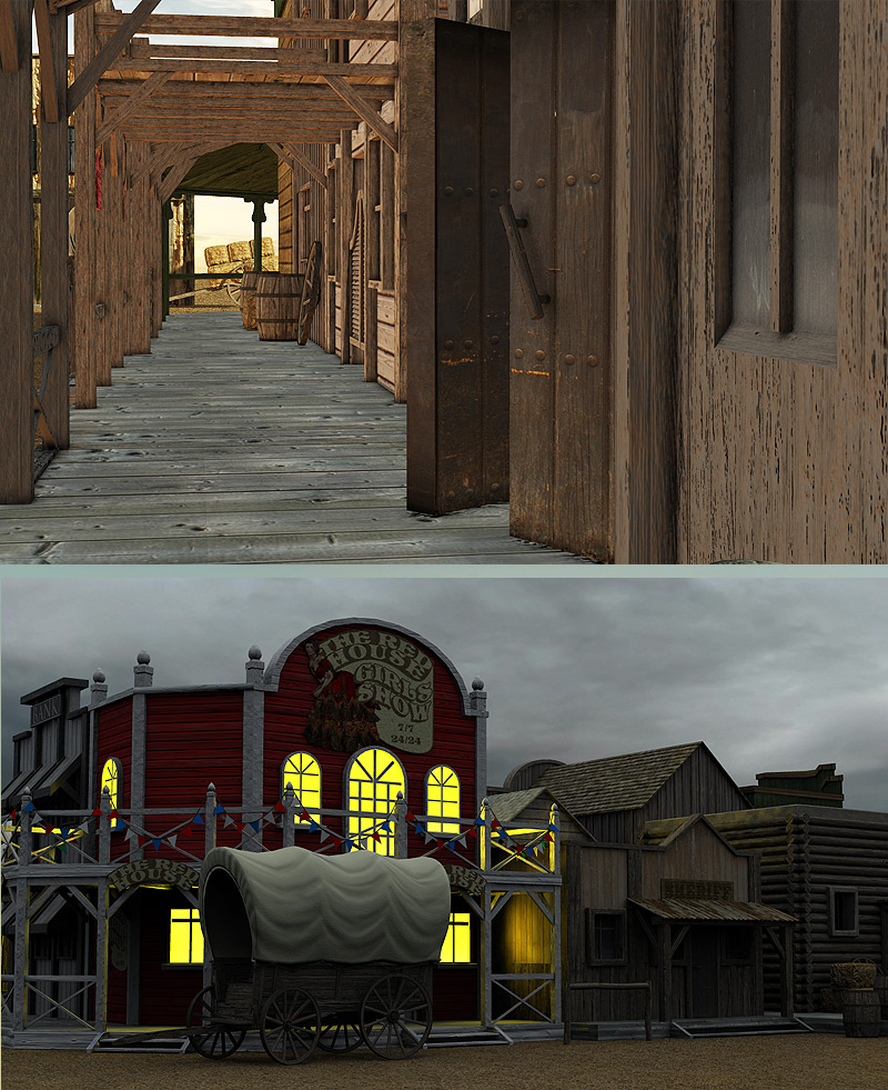 Wild West Town by N/A