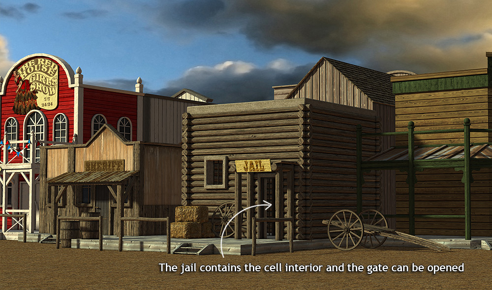 Wild West Town by N/A