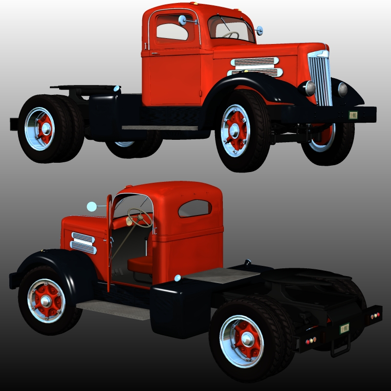WHITE 718 1939 TANKTRAILER by N/A