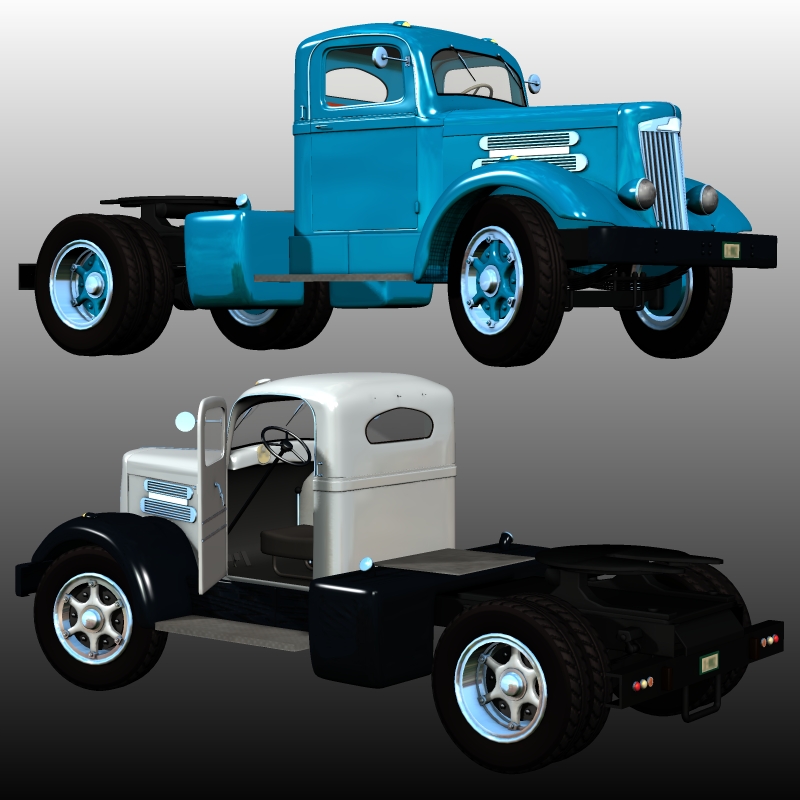 WHITE 718 1939 TANKTRAILER by N/A