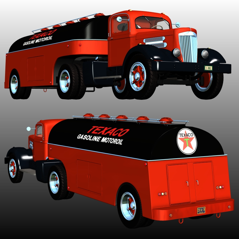 WHITE 718 1939 TANKTRAILER by N/A