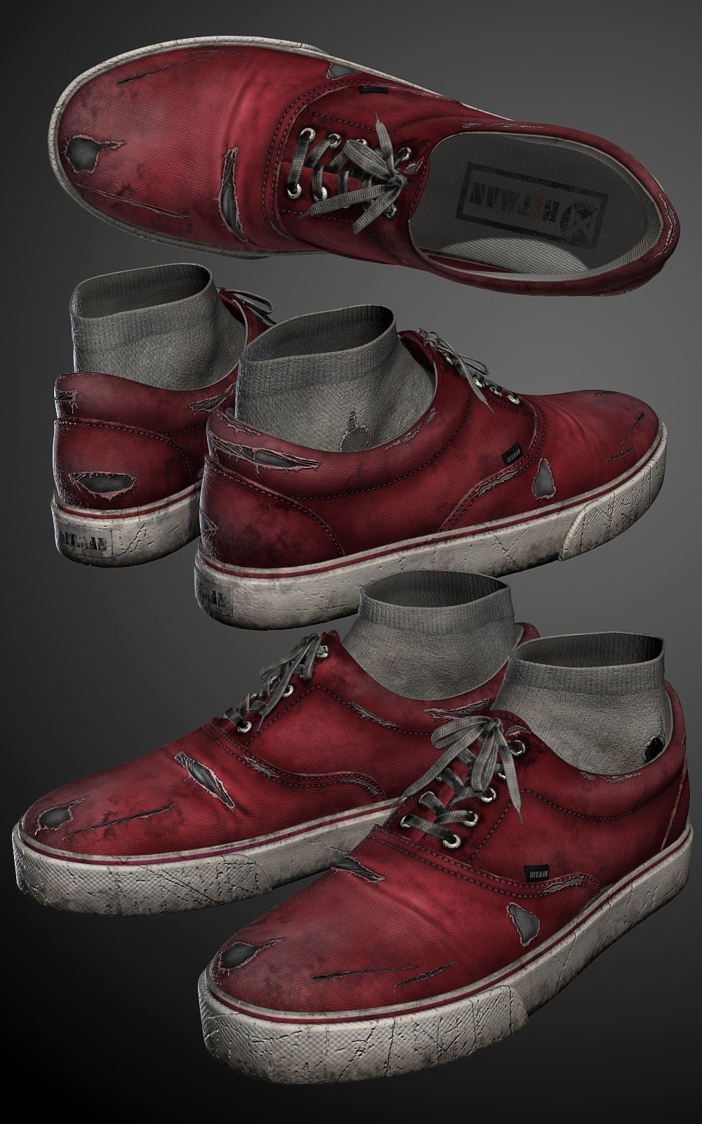 Canvas Shoes and Socks for V4 by N/A