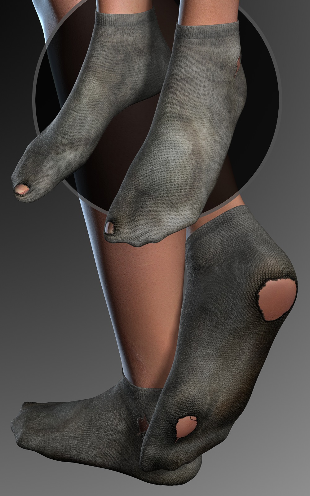 Canvas Shoes and Socks for V4 by N/A