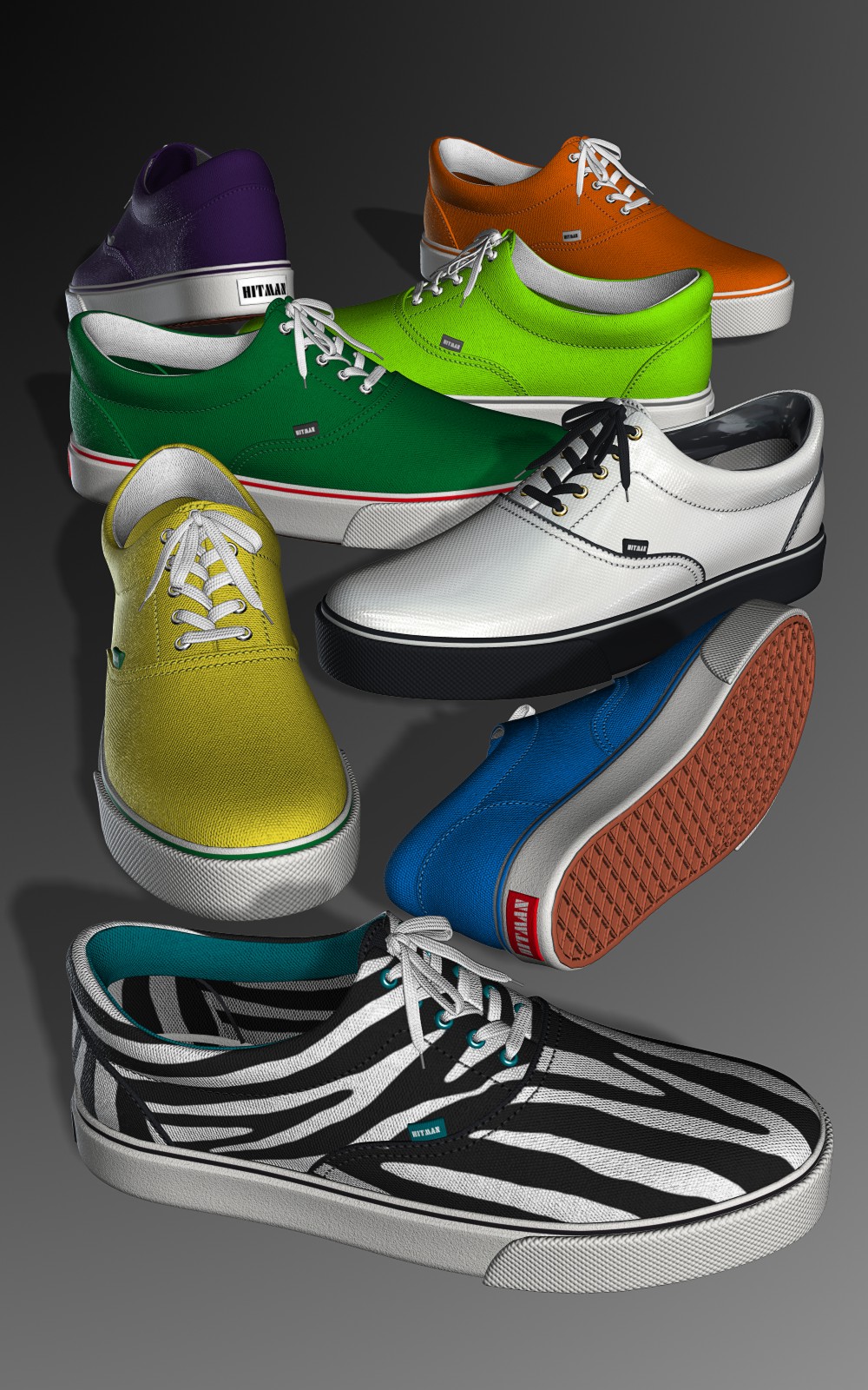 Canvas Shoes and Socks for V4 by N/A