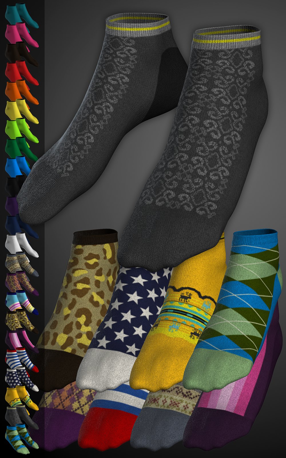 Canvas Shoes and Socks for V4 by N/A