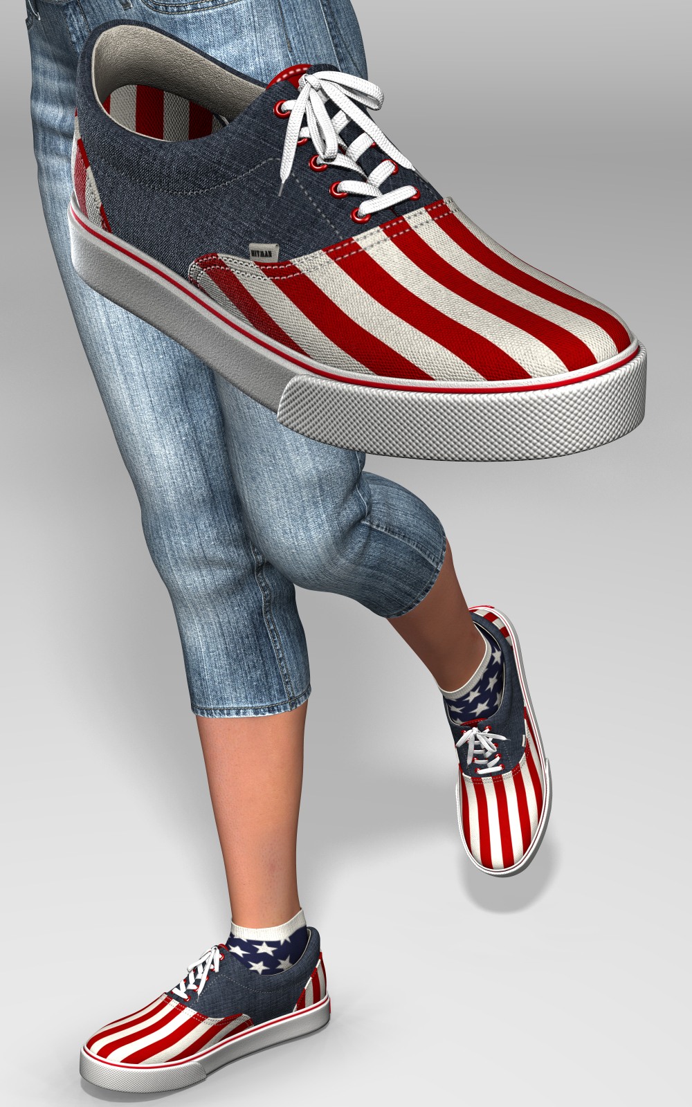 Canvas Shoes and Socks for V4 by N/A