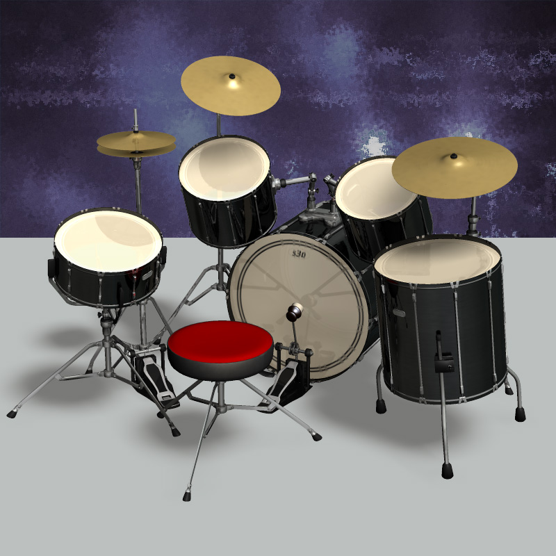Rock School Drum Kit by N/A