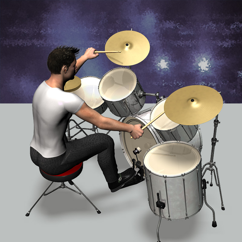 Rock School Drum Kit by N/A