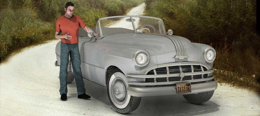 1949 Pontiac Convertible by N/A