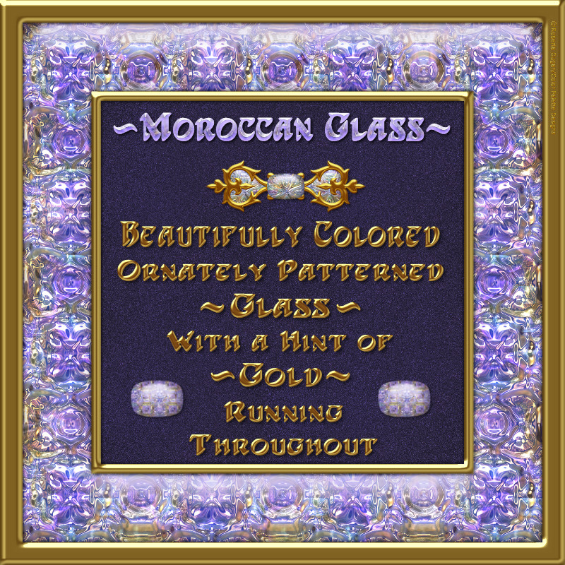 Moroccan Glass Layer Styles by N/A
